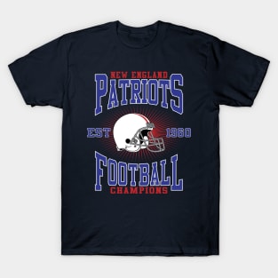 New England Patriots Football Champions T-Shirt